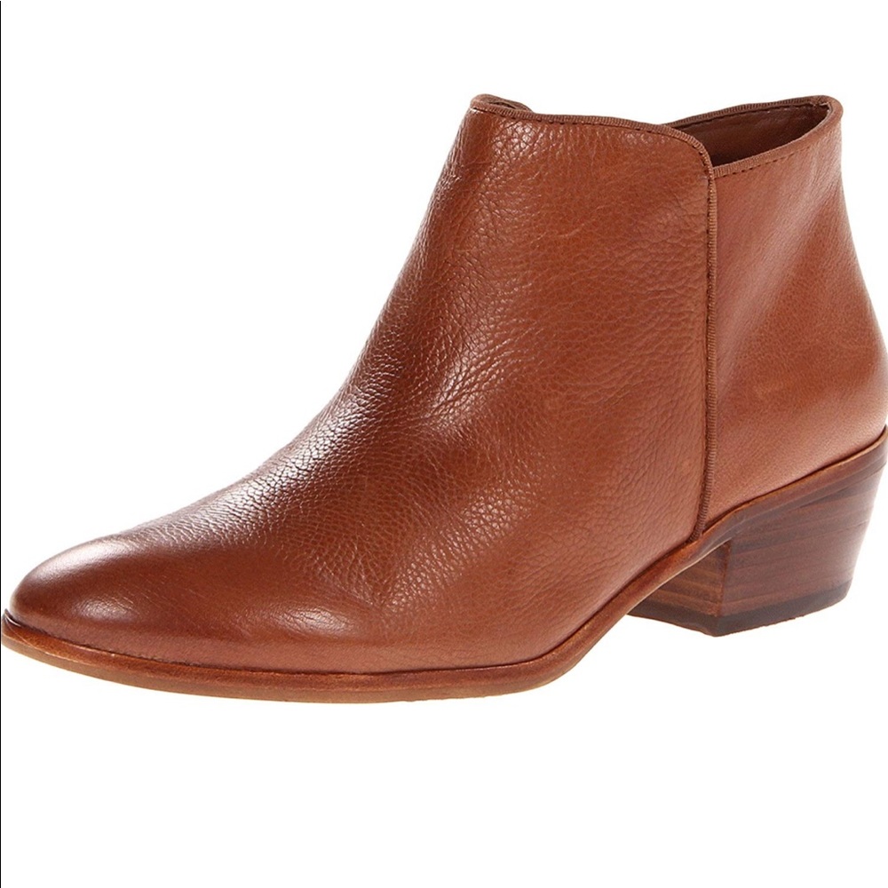 Sam Edelman Petty Ankle Boot Saddle Leather